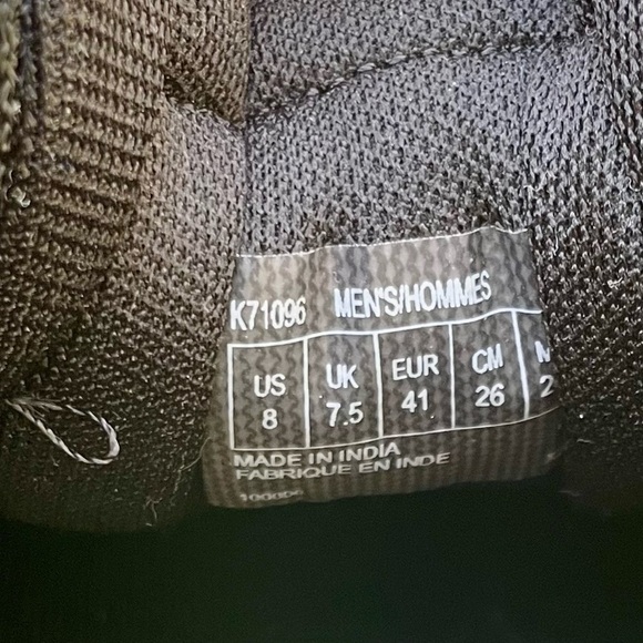 Rockport - Prowalker M7100 Black Leather Active Walking Sneakers - Size 8 - Picture 8 of 8